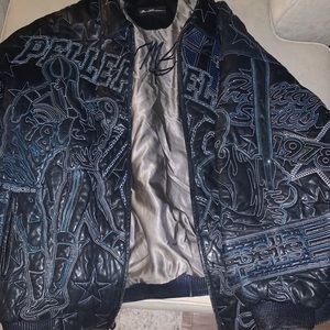 Mens Leather Pelle Jacket